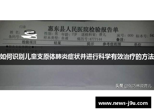 如何识别儿童支原体肺炎症状并进行科学有效治疗的方法